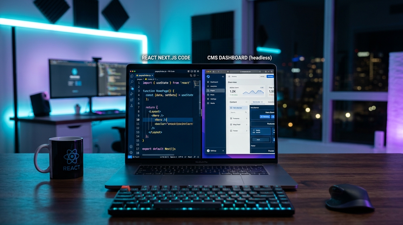 WordPress vs Website Kustom Next.js: Mana yang Lebih Menguntungkan untuk Bisnis Anda di 2026?