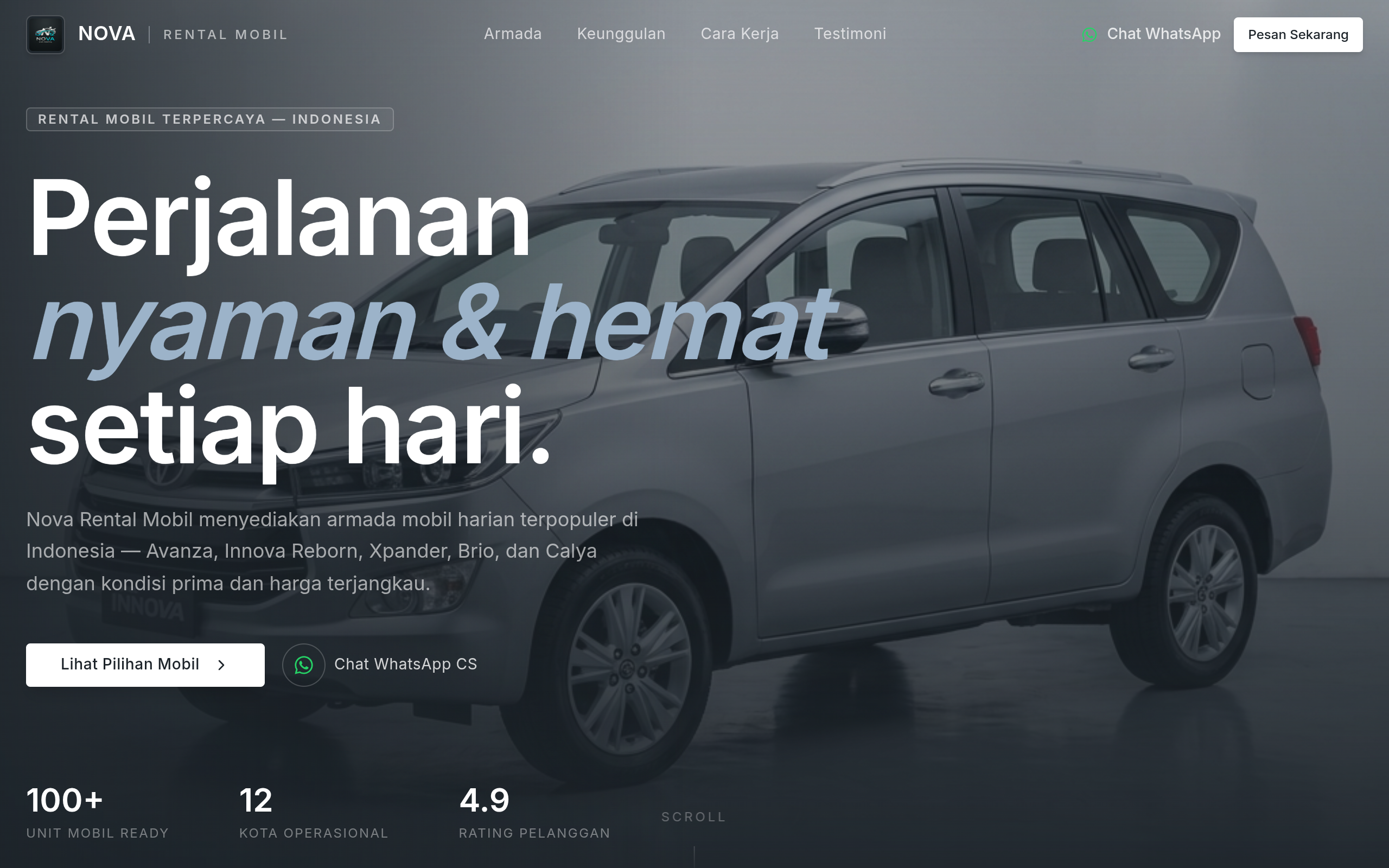 Nova Rental Mobil